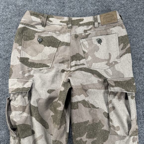 CABELA'S Mens MicroTex Classic Cargo Camo Hunting Fishing Outdoor Pants Size 32 - Picture 5 of 10